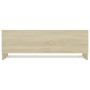 Armario de madera contrachapada roble Sonoma 100x32,5x35 cm de vidaXL, Armarios roperos - Ref: Foro24-808236, Precio: 51,57 €...