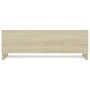 Schrank aus Sonoma-Eichensperrholz, 100 x 32,5 x 35 cm von vidaXL, Kleiderschränke - Ref: Foro24-808236, Preis: 48,82 €, Raba...