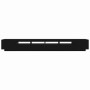 Gabinete de TV 3 pcs Negro 300 x 35 x 40 cm