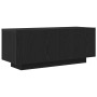 Gabinete de TV Roble negro 100 x 35 x 40 cm