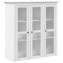 Kleiderschrank mit Glastüren BODO aus massivem weißem Kiefernholz von vidaXL, Sideboards - Ref: Foro24-355077, Preis: 249,66 ...