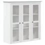 Kleiderschrank mit Glastüren BODO aus massivem weißem Kiefernholz von vidaXL, Sideboards - Ref: Foro24-355077, Preis: 259,57 ...