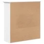 Kleiderschrank mit Glastüren BODO aus massivem weißem Kiefernholz von vidaXL, Sideboards - Ref: Foro24-355077, Preis: 249,66 ...