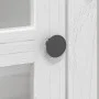 Kleiderschrank mit Glastüren BODO aus massivem weißem Kiefernholz von vidaXL, Sideboards - Ref: Foro24-355077, Preis: 249,66 ...