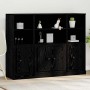 Highboard Roble Negro 132 x 35.5 x 103.5 cm