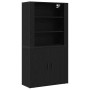 Alto Roble negro 80 x 33 x 150 cm Madera contrachapada