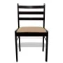Dining chairs, 6 units, solid wood and brown velvet. by vidaXL, dining chairs - Ref: Foro24-272091, Price: 253,41 €, Discount: %