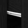 Buffet Roble negro 80 x 33 x 150 cm Madera contrachapada