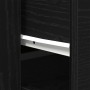 Sideboard Roble Negro 240 x 33 x 70 cm Madera contrachapada