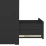 Aktenschrank aus anthrazitfarbenem Stahl, 46 x 62 x 133 cm von vidaXL, Aktenschränke - Ref: Foro24-336281, Preis: 249,38 €, R...