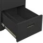 Aktenschrank aus anthrazitfarbenem Stahl, 46 x 62 x 133 cm von vidaXL, Aktenschränke - Ref: Foro24-336281, Preis: 249,38 €, R...