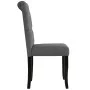 Dining chairs 6 units dark gray fabric by vidaXL, dining chairs - Ref: Foro24-275151, Price: 446,45 €, Discount: %