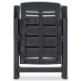 Sillas de jardín reclinables 6 unidades plástico gris antracita by vidaXL, Garden chairs - Ref: Foro24-275072, Price: 404,96 ...