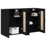Mueble de pared 2 pcs Madera vieja 160 x 34 x 90 cm