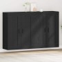 Mueble de pared 2 pcs Roble artisan 160 x 34 x 90 cm