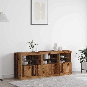Vitrina Madera vieja 162 x 37 x 67 cm Madera contrachapada