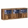 Vitrina Madera vieja 181.5 x 37 x 67 cm Madera contrachapada