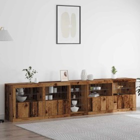 Vitrina Madera vieja 283 x 37 x 67 cm Madera contrachapada