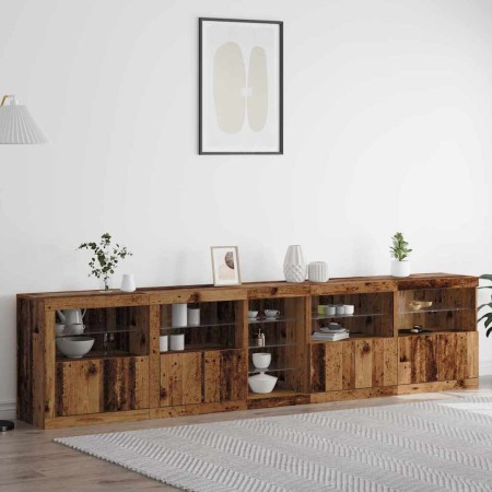 Vitrina Madera vieja 283 x 37 x 67 cm Madera contrachapada