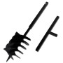 Taladro De Tierra Con Mango 200 mm Con Tubo De Extensión 9 M Acero by vidaXL, Helical augers - Ref: Foro24-270536, Price: 148...