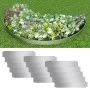 Lawn fences 15 pieces galvanized steel 100x20cm by vidaXL, Garden edging and edging - Ref: Foro24-274903, Price: 83,48 €, Dis...