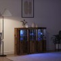 Vitrina 3 pcs Madera vieja 123 x 37 x 100 cm