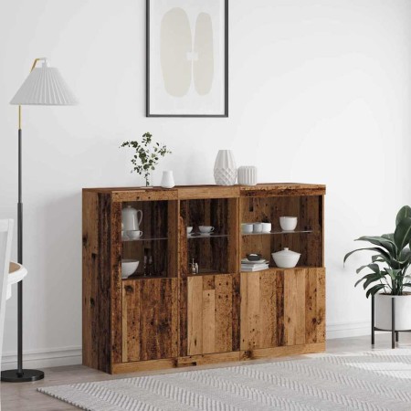 Vitrina Madera vieja 142.5 x 37 x 100 cm Madera contrachapada