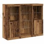Vitrina Madera vieja 123 x 37 x 100 cm Madera contrachapada