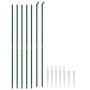 Drahtzaun mit Ankerspitzen grün 2,2x10 m von vidaXL, Zaunpaneele - Ref: Foro24-153927, Preis: 146,72 €, Rabatt: %