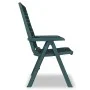6 verstellbare Gartenstühle aus grünem Kunststoff von vidaXL, Gartenstühle - Ref: Foro24-275070, Preis: 554,95 €, Rabatt: %