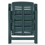 6 verstellbare Gartenstühle aus grünem Kunststoff von vidaXL, Gartenstühle - Ref: Foro24-275070, Preis: 509,33 €, Rabatt: %