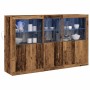 Vitrina Madera vieja 162 x 37 x 100 cm Madera contrachapada