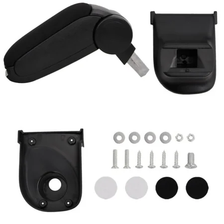 Autoarmlehne ABS schwarz 15x35x(30-47) cm von vidaXL, Kraftfahrzeugsitze - Ref: Foro24-154686, Preis: 37,68 €, Rabatt: %