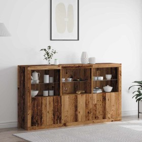 Vitrina Madera vieja 181.5 x 37 x 100 cm Madera contrachapada