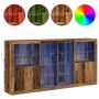 Vitrina Madera vieja 202 x 37 x 100 cm Madera contrachapada