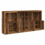 Vitrina Madera vieja 202 x 37 x 100 cm Madera contrachapada
