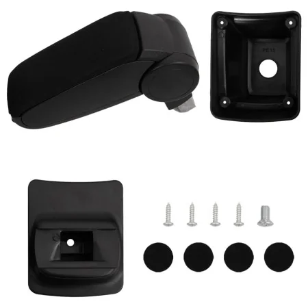 Car armrest ABS black 13x33x(31-48) cm by vidaXL, Motor vehicle seats - Ref: Foro24-154676, Price: 26,92 €, Discount: %