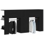 Armario de recibidor 2 pcs Roble negro 97.5 x 37 x 99 cm