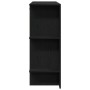 Armario de recibidor 2 pcs Roble negro 97.5 x 37 x 99 cm