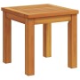 Tumbona 3 pcs Marrón 35 x 35 x 34cm Madera maciza de Acacia