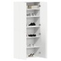 Armario para Zapatos con estante 80 x 35.5 x 180 cm