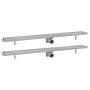 Lineare Duschrinne 2 Stück 1030x140 mm Edelstahl von vidaXL, Abflüsse - Ref: Foro24-275952, Preis: 126,20 €, Rabatt: %