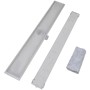 Desagüe lineal de ducha 2 piezas 1030x140 mm acero inoxidable de vidaXL, Desagües - Ref: Foro24-275952, Precio: 126,20 €