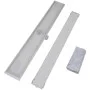 Linear shower drain 2 pieces 1030x140 mm stainless steel by vidaXL, Drains - Ref: Foro24-275952, Price: 128,53 €, Discount: %