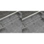 Lineare Duschrinne 2 Stück 830x140 mm Edelstahl von vidaXL, Abflüsse - Ref: Foro24-275950, Preis: 121,17 €, Rabatt: %