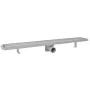 Linear shower drain 2 pieces 830x140 mm stainless steel by vidaXL, Drains - Ref: Foro24-275950, Price: 116,29 €, Discount: %