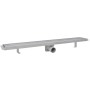 Lineare Duschrinne 2 Stück 830x140 mm Edelstahl von vidaXL, Abflüsse - Ref: Foro24-275950, Preis: 121,17 €, Rabatt: %