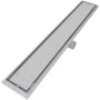 Lineare Duschrinne 2 Stück 830x140 mm Edelstahl von vidaXL, Abflüsse - Ref: Foro24-275950, Preis: 121,17 €, Rabatt: %