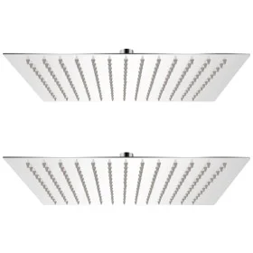 Duschkopf mit Regeneffekt, 2 Stück, Edelstahl, 25 x 25 cm von vidaXL, Duschköpfe - Ref: Foro24-275940, Preis: 40,76 €, Rabatt: %