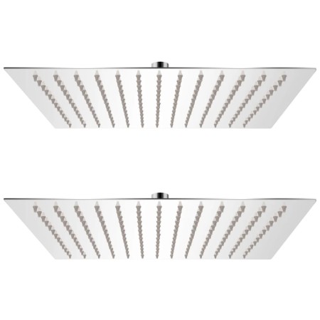 Duschkopf mit Regeneffekt, 2 Stück, Edelstahl, 25 x 25 cm von vidaXL, Duschköpfe - Ref: Foro24-275940, Preis: 33,93 €, Rabatt: %